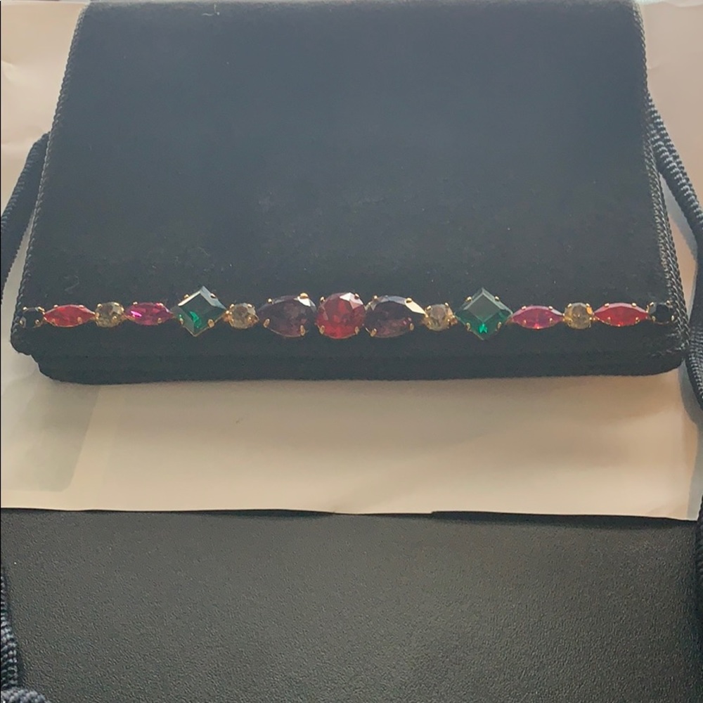 Suede Evening Bag -price drop